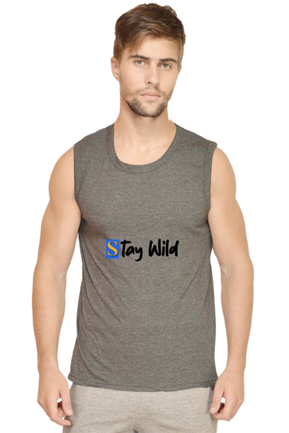 Premahs - 'Stay Wild' Men's Sleeveless T-Shirt