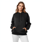 Premahs Solid Oversized Hoodie for Women