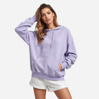 Premahs Solid Oversized Hoodie for Women