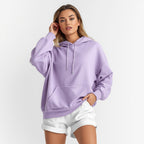 Premahs Solid Oversized Hoodie for Women