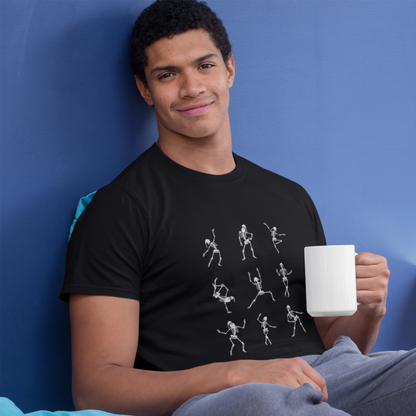 Premahs Men's 100% Cotton Graphic Standard Crew T-Shirt