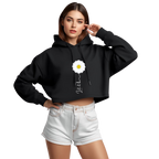 Premahs 100% Cotton Cropped Hoodie for Women