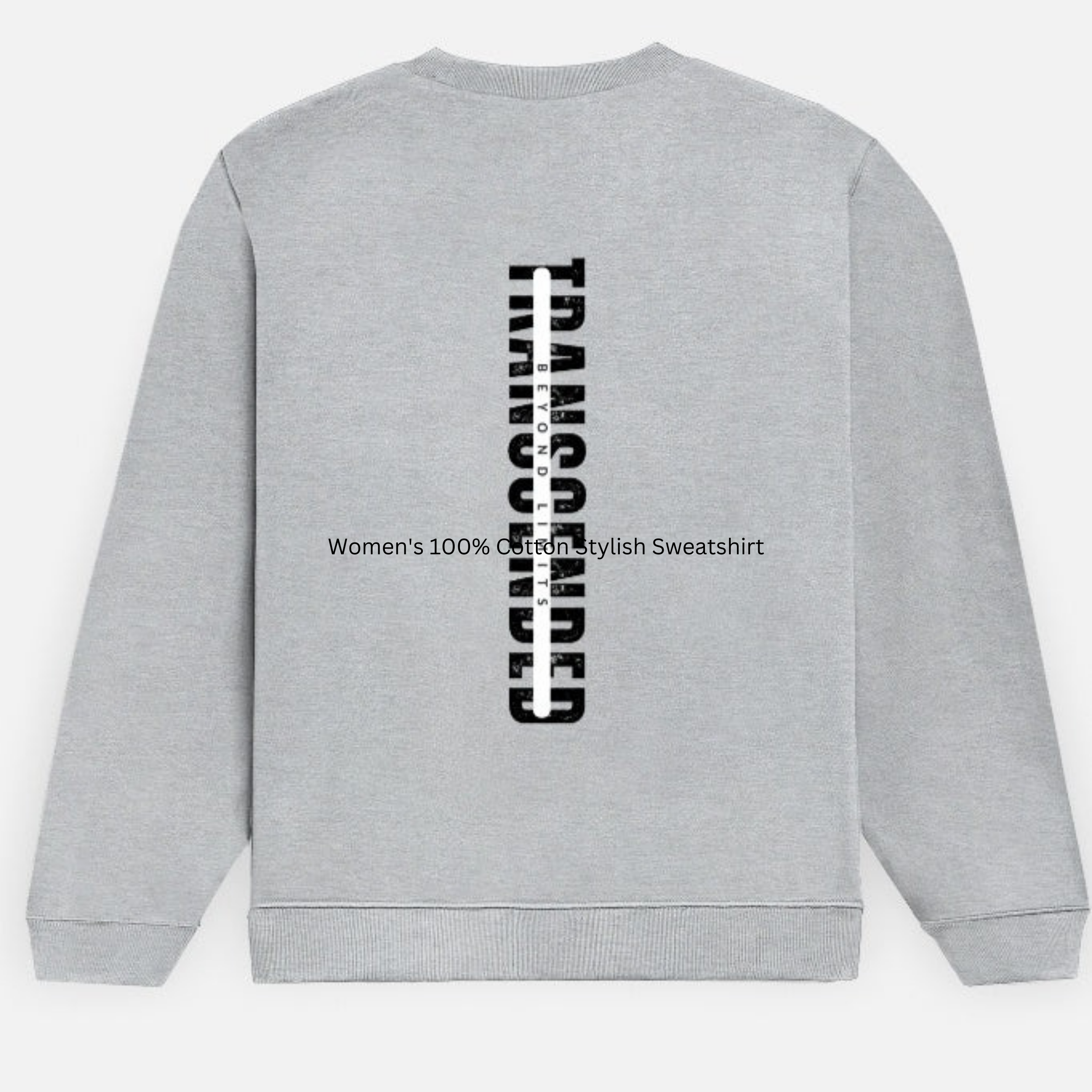 Women's 100% Cotton Stylish Sweatshirt