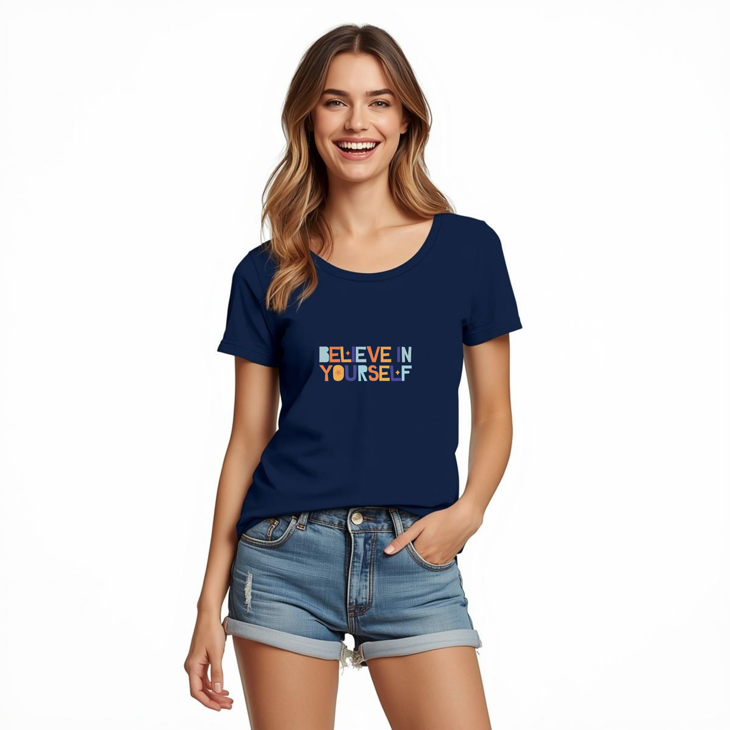 Premahs 100% Cotton Women's Classic T-Shirt