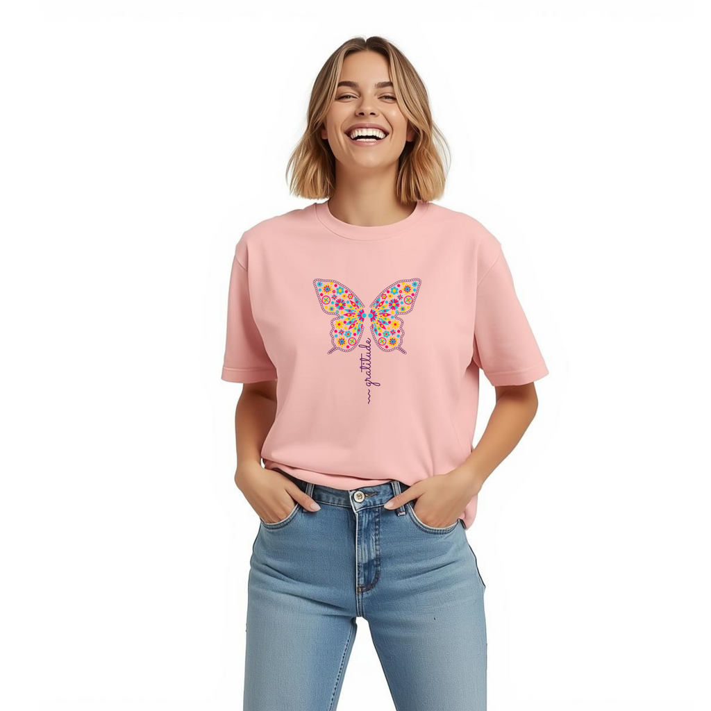 Premahs 100% Women's Cotton Oversized Classic T-Shirt