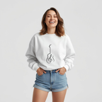 Premahs Women's Designer Oversized Sweatshirt