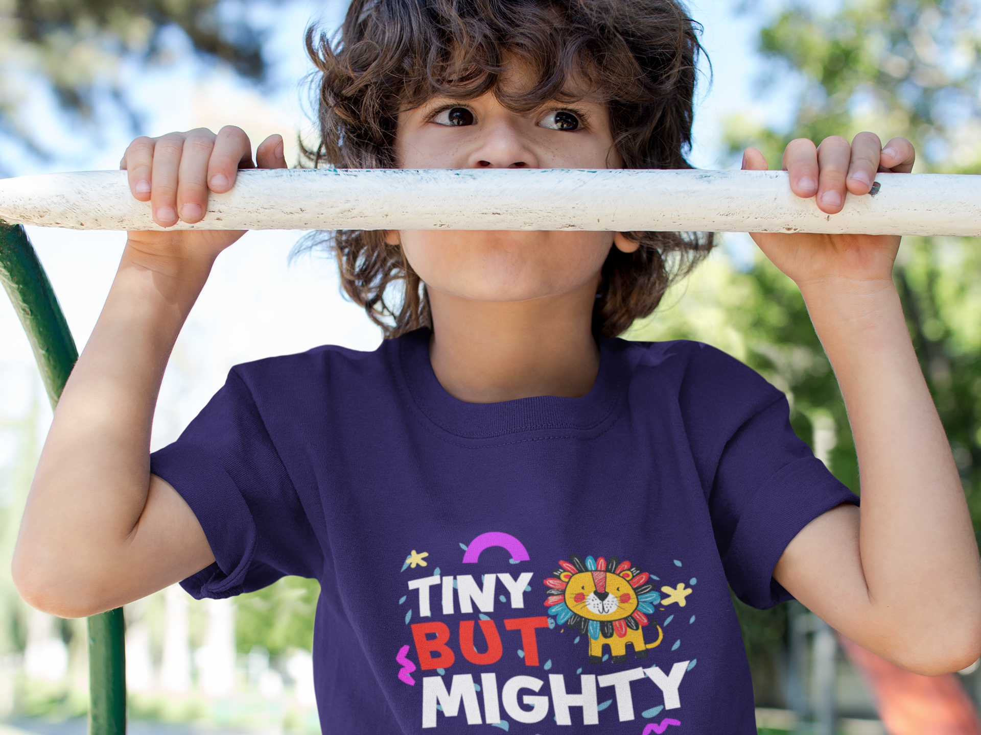 Premahs 100% Cotton "Tiny but Mighty" Kid's T-Shirt
