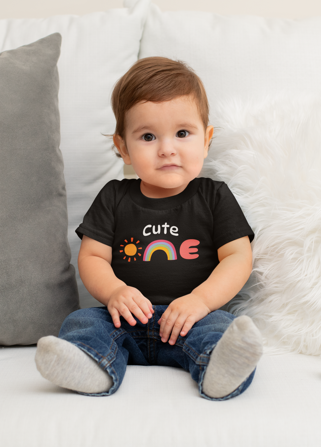 Premahs 100% Cotton T-shirt "Cute One"